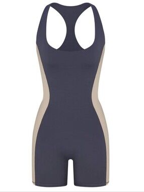 NIKESKIMS MATTE SHINE MIX RACERBACK 5" ONE PIECE M